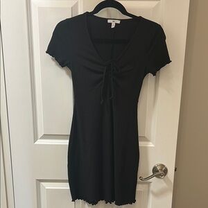 Black summer tshirt Dress